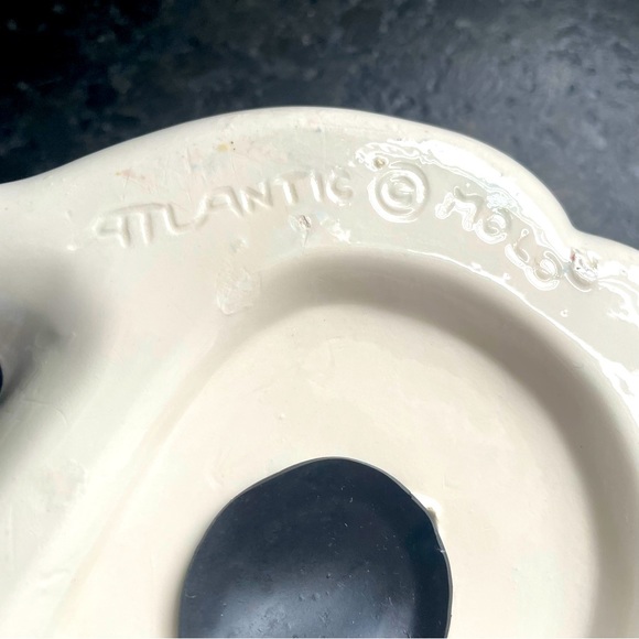 Vintage ceramic piggy bank made by Atlantic Mold - Picture 7 of 11